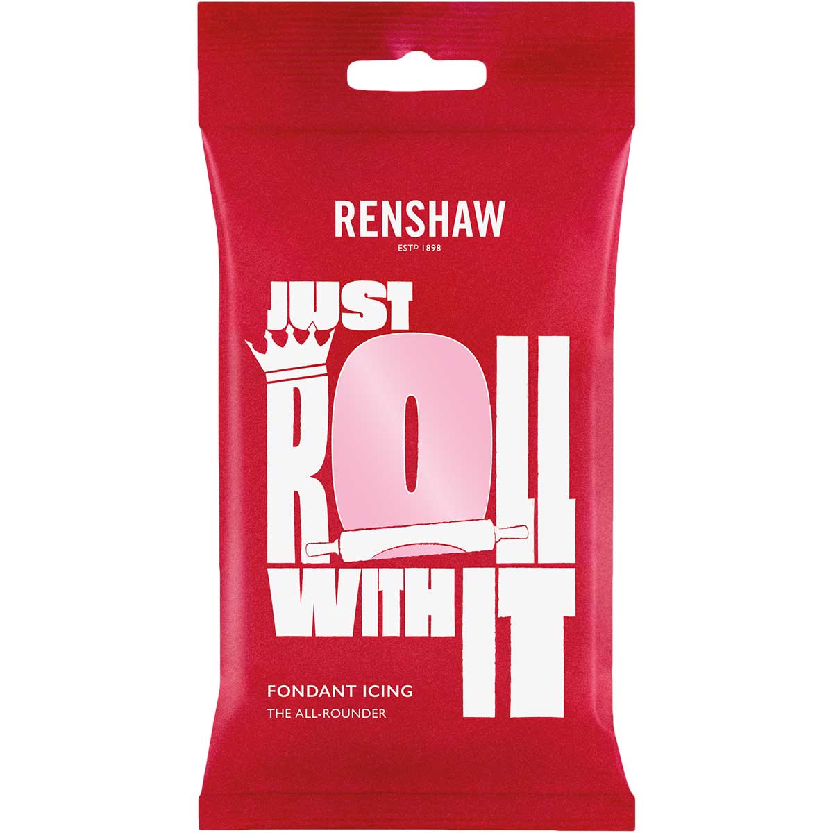 Renshaw Fondant Icing Pink 250g