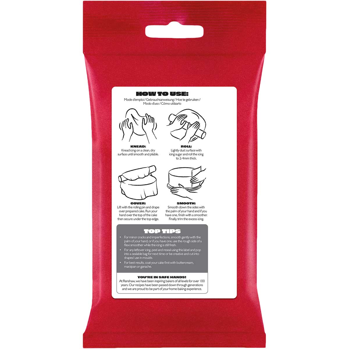 Renshaw Fondant Icing Grey 250g