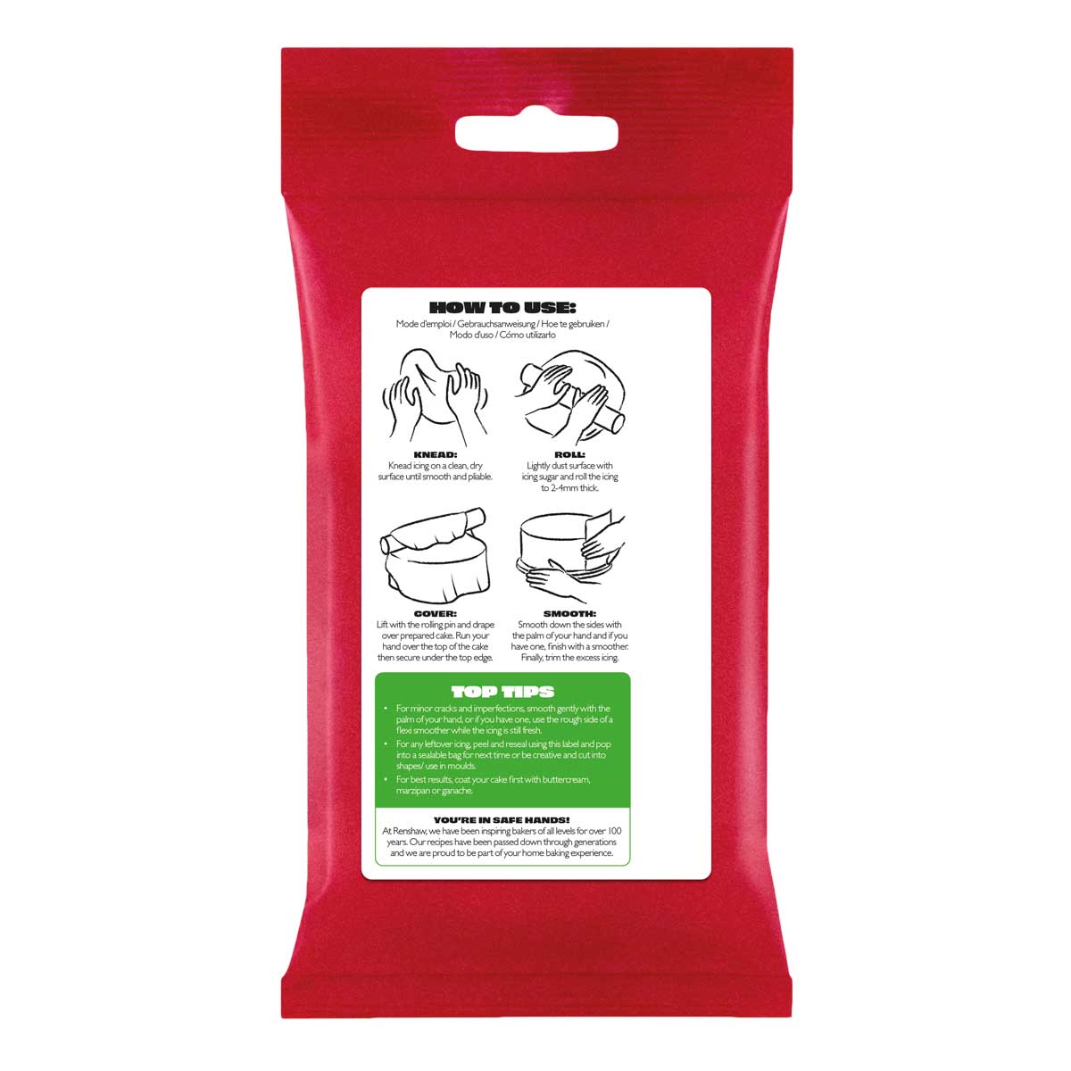 Renshaw Fondant Icing Lincoln Green 1kg