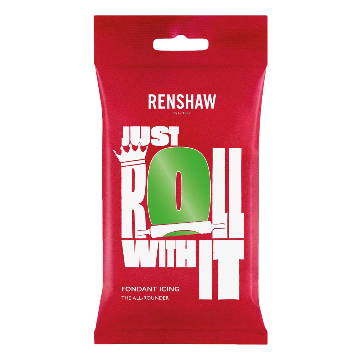Renshaw Fondant Icing Lincoln Green 1kg