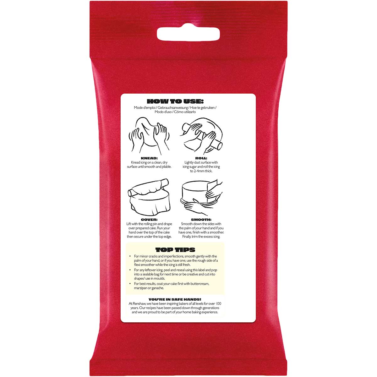 Renshaw Fondant Icing Ivory 1kg