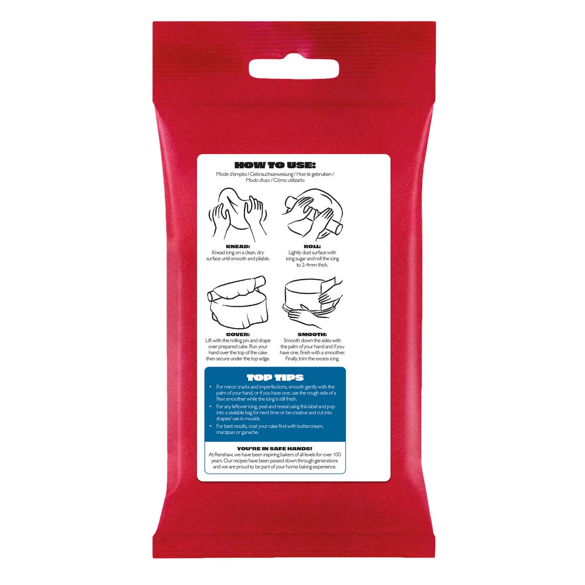 Renshaw Fondant Icing Atlantic Blue 1kg