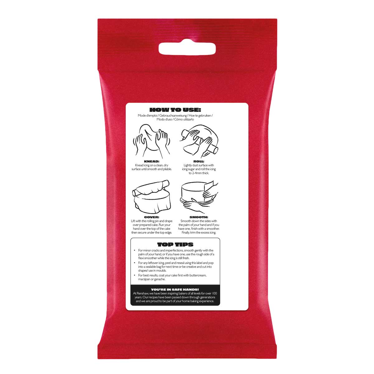 Renshaw Fondant Icing White 1kg