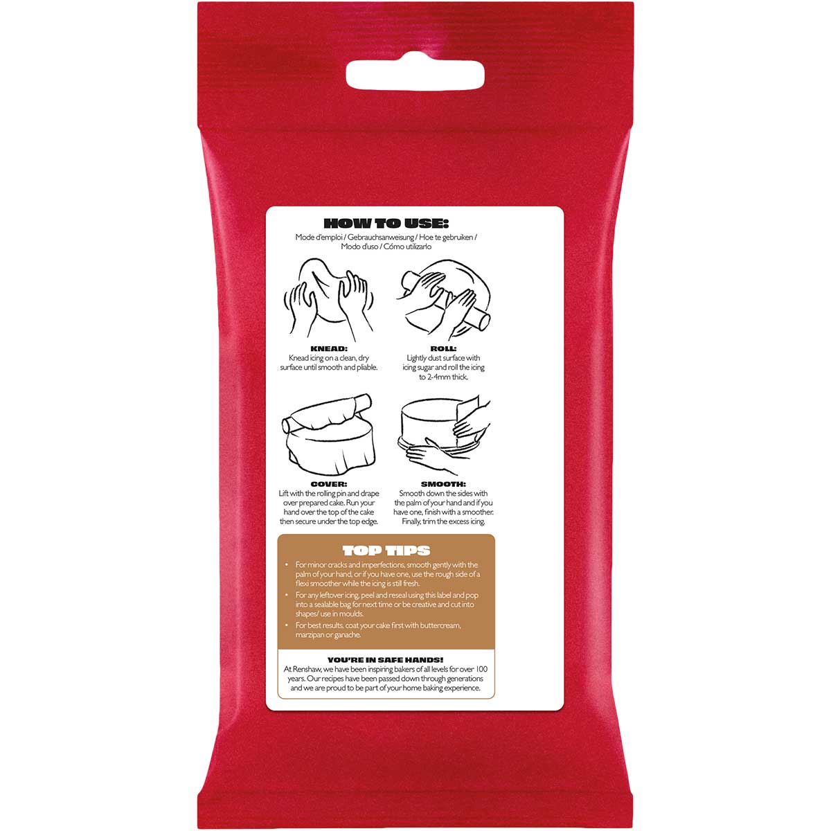 Renshaw Fondant Icing Teddy Bear 250g