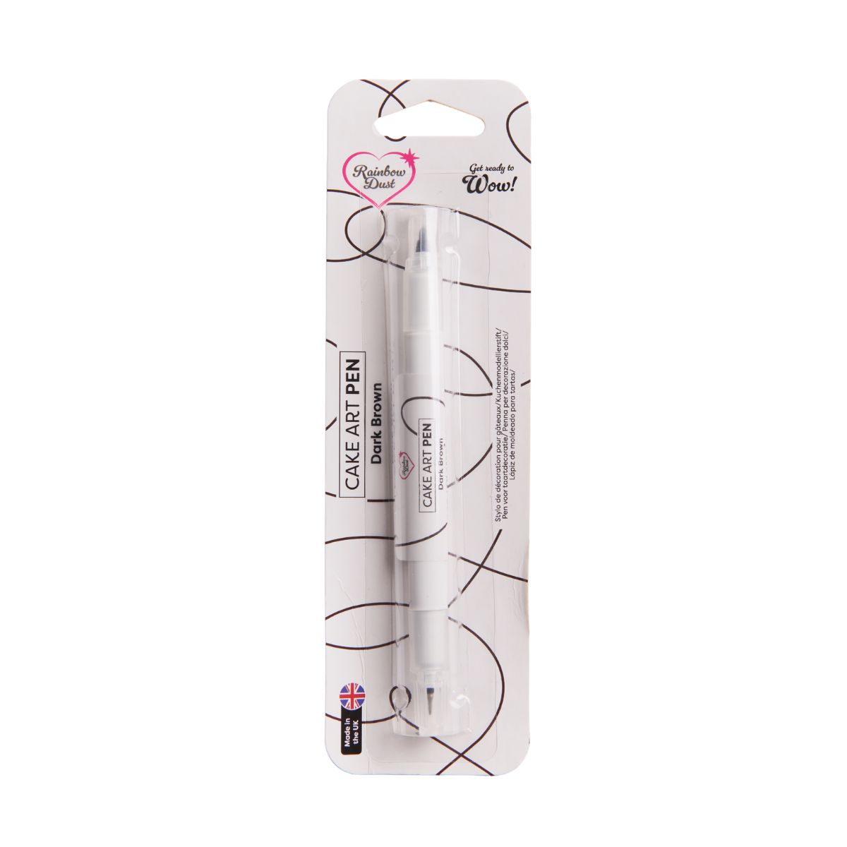 Rainbow Dust Food Art Pen Dark Brown