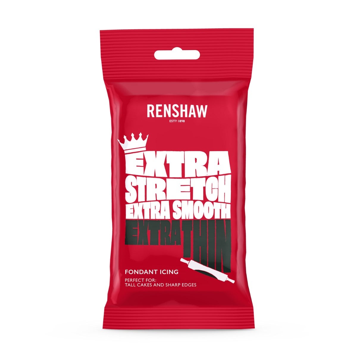 Renshaw Extra Fondant 250g - Black