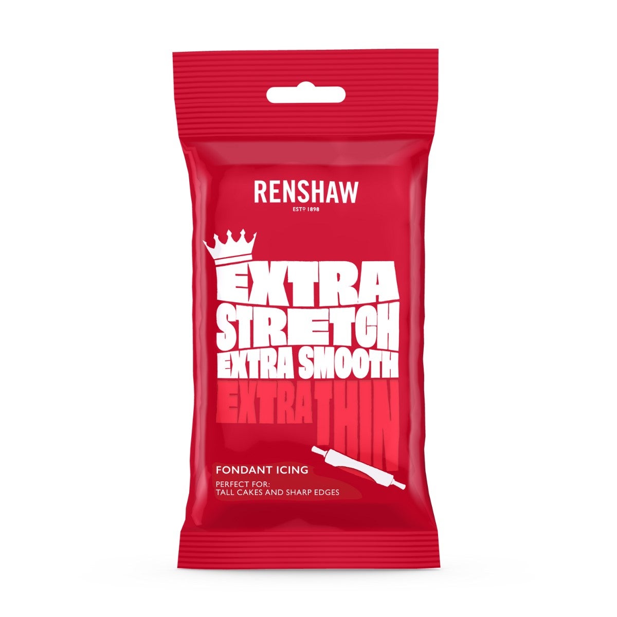 Renshaw Extra Fondant 250g - Red