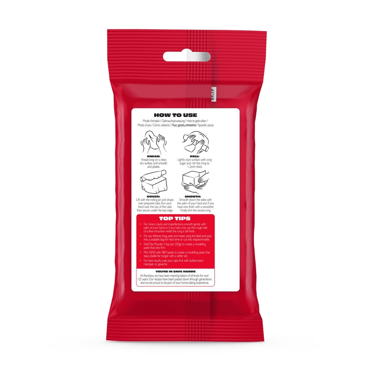 Renshaw Extra Fondant 250g - Red