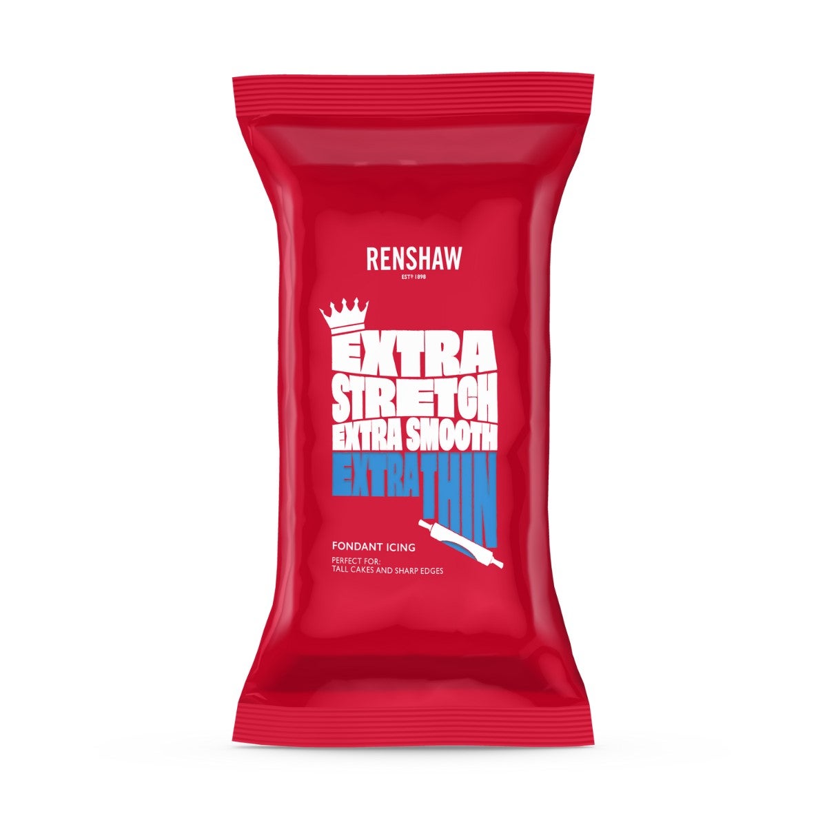 Renshaw Extra Fondant 1kg - Blue