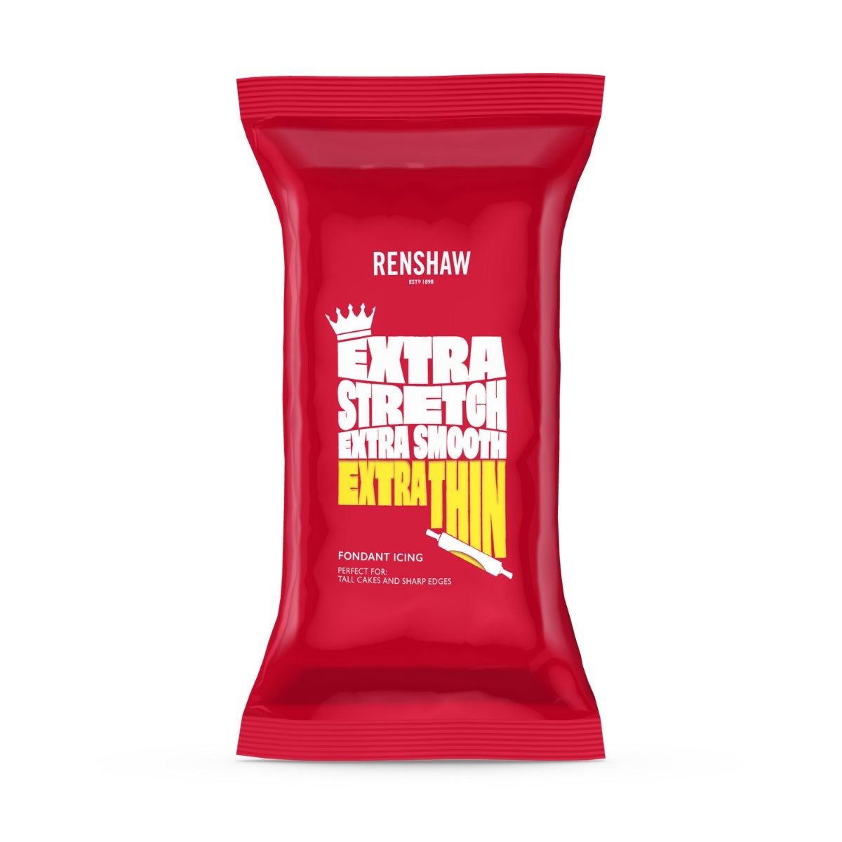 Renshaw Extra Fondant 1kg - Yellow