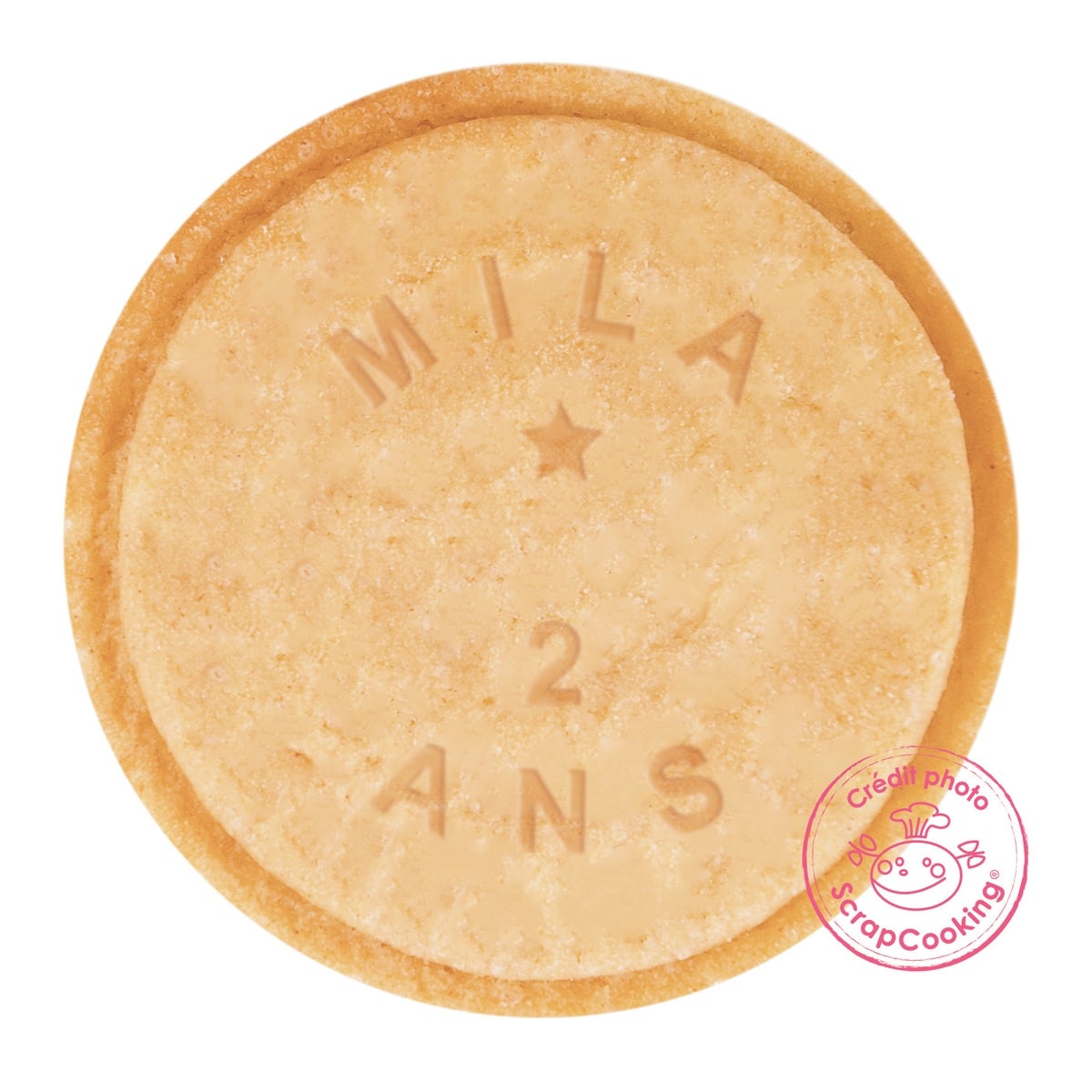 ScrapCooking Cookie Stamp with Customizable pad