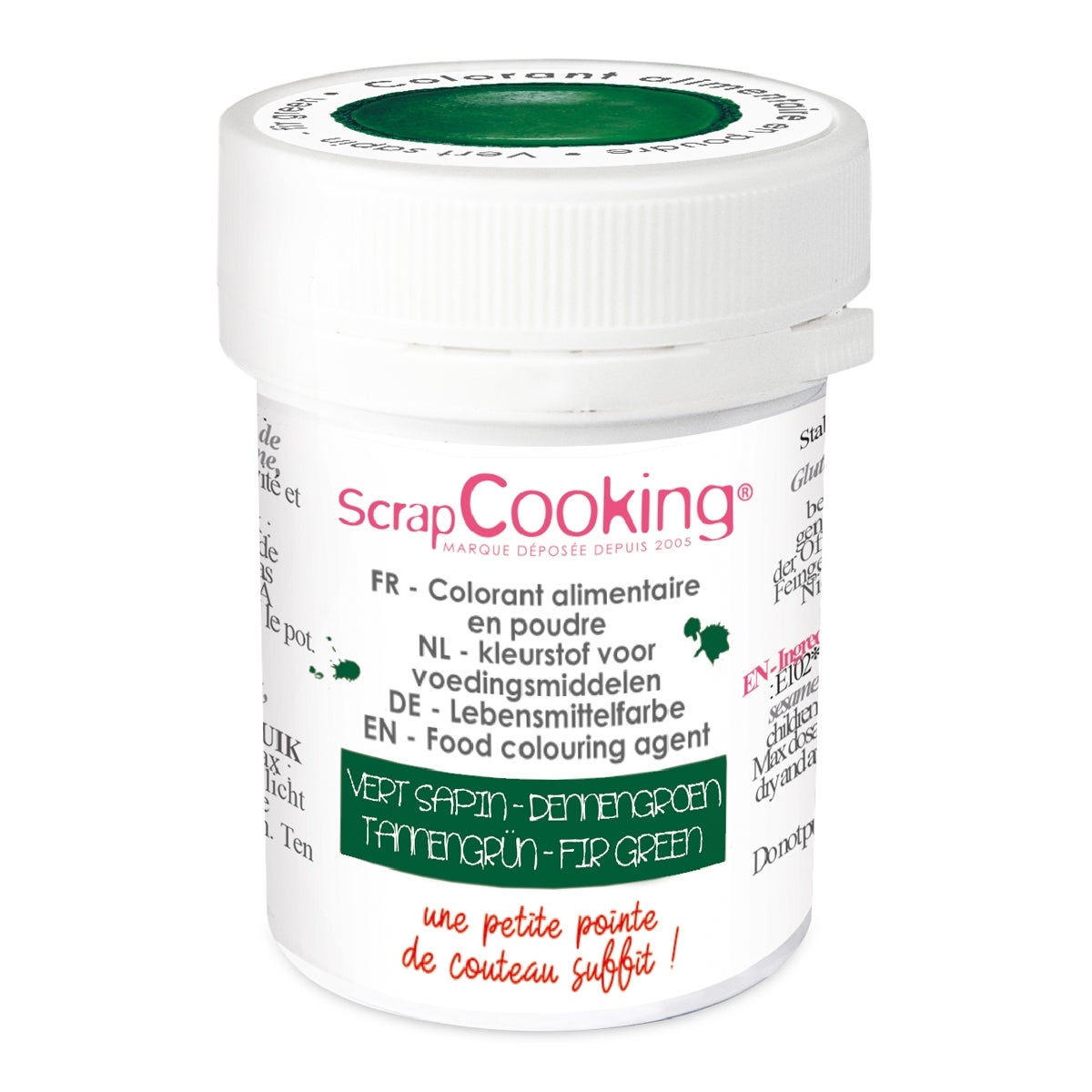 ScrapCooking Artificial Powder Food Colour 5g Fir Green
