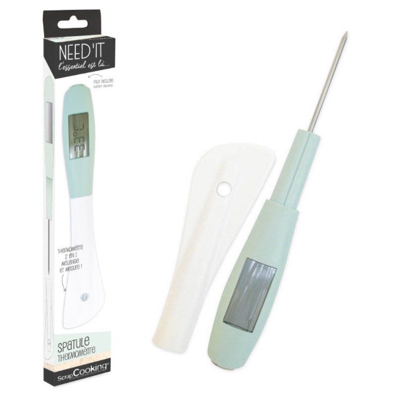 Scrapcooking Thermometer Spatula