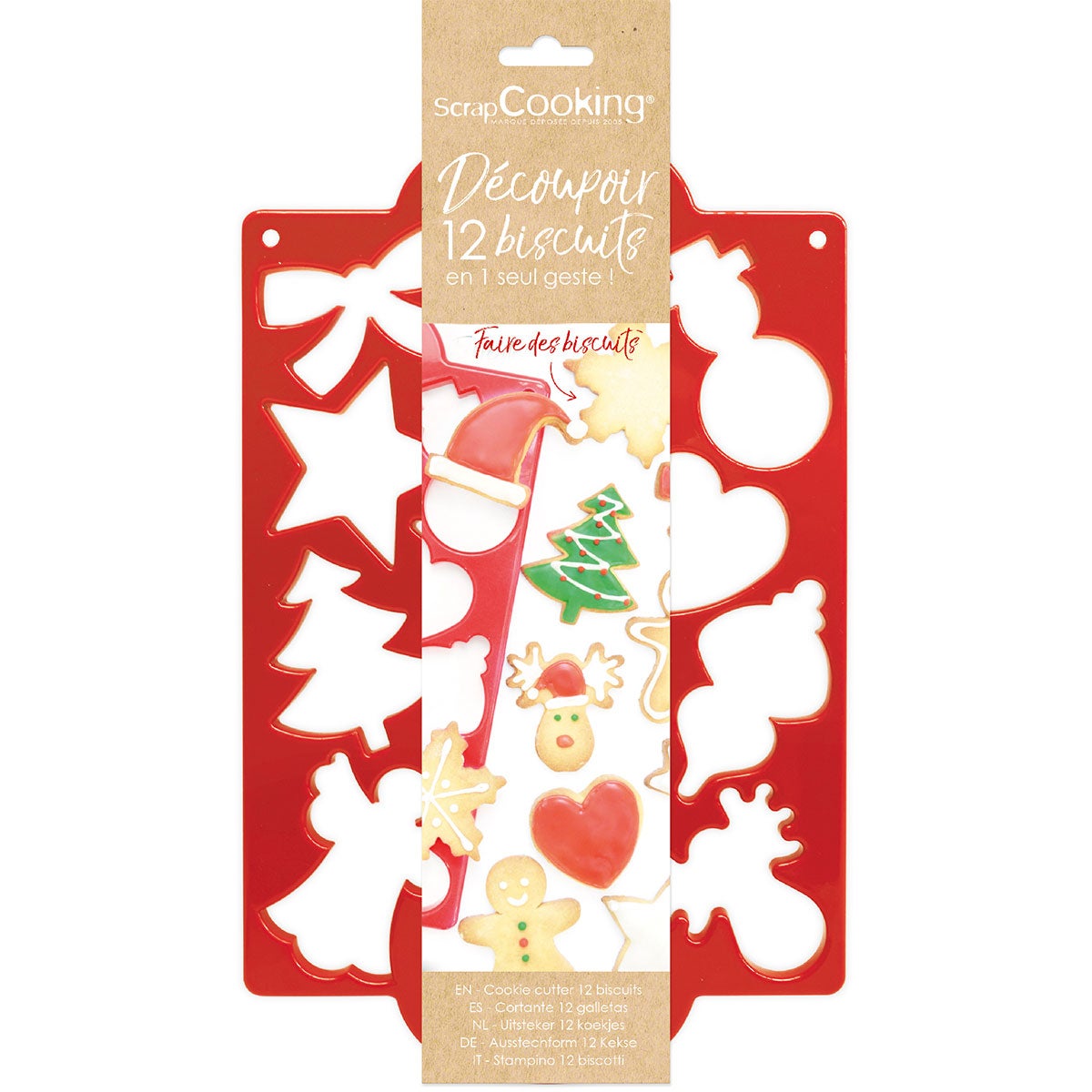 ScrapCooking Multi cookie cutter Christmas