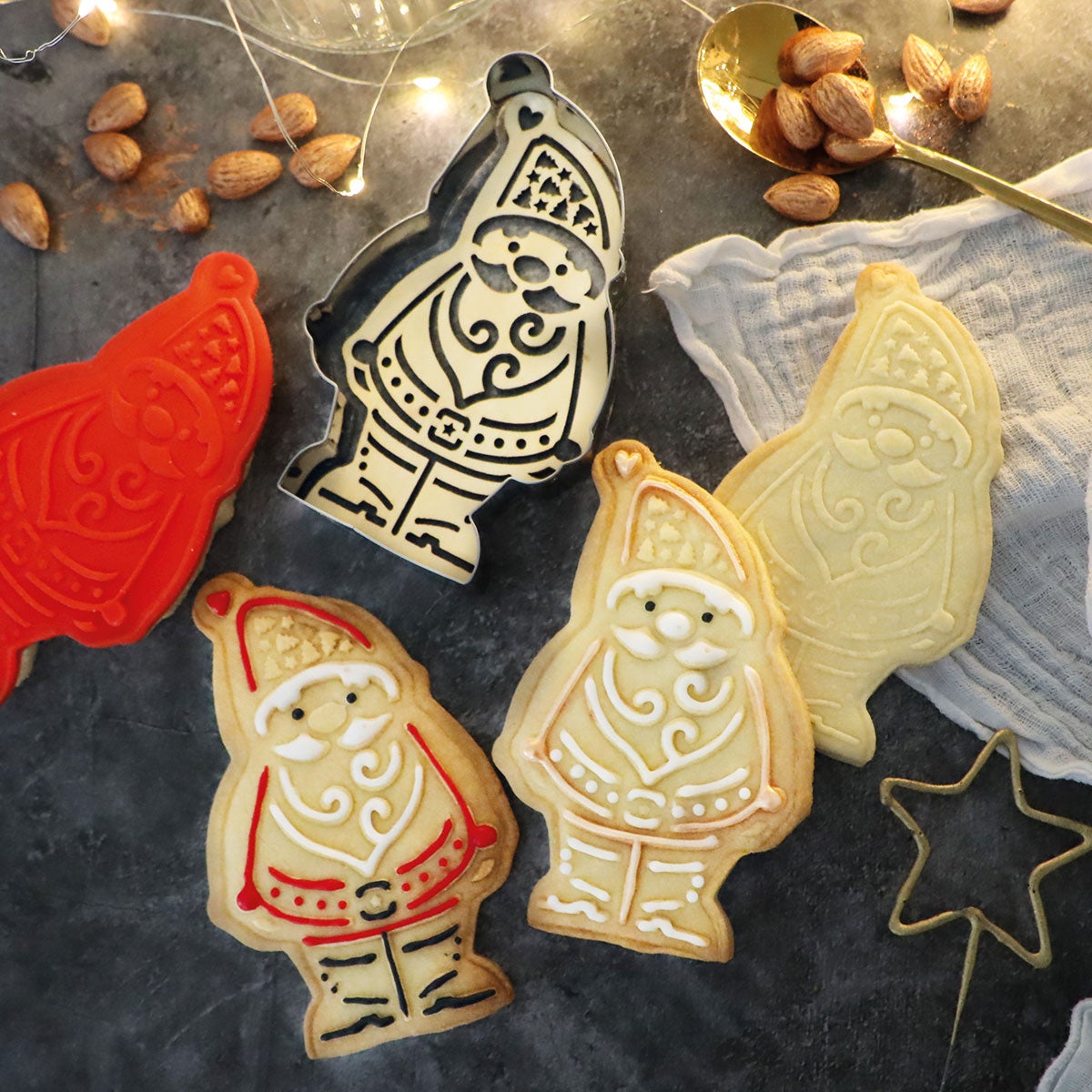 ScrapCooking Santa Cutters & Embossers Set