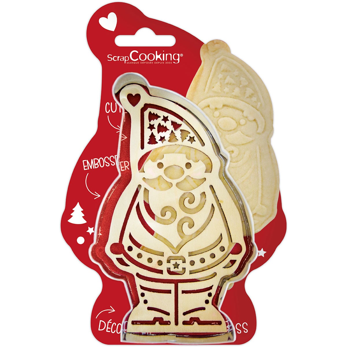 ScrapCooking Santa Cutters & Embossers Set