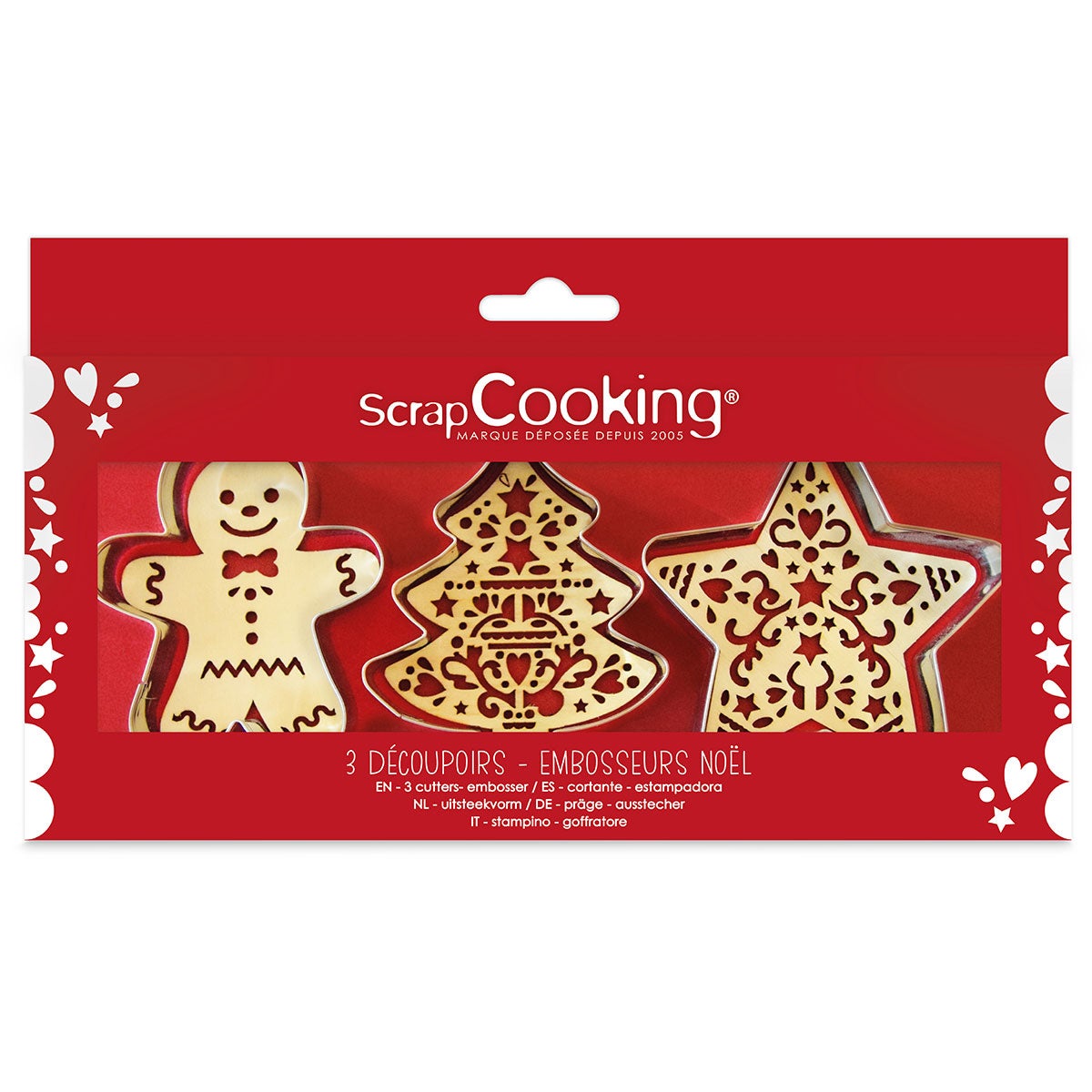 ScrapCooking Christmas Cutters & Embossers Set