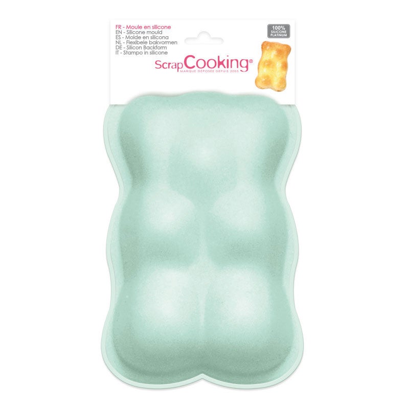 ScrapCooking Silicone Mould Large Teddy Bear