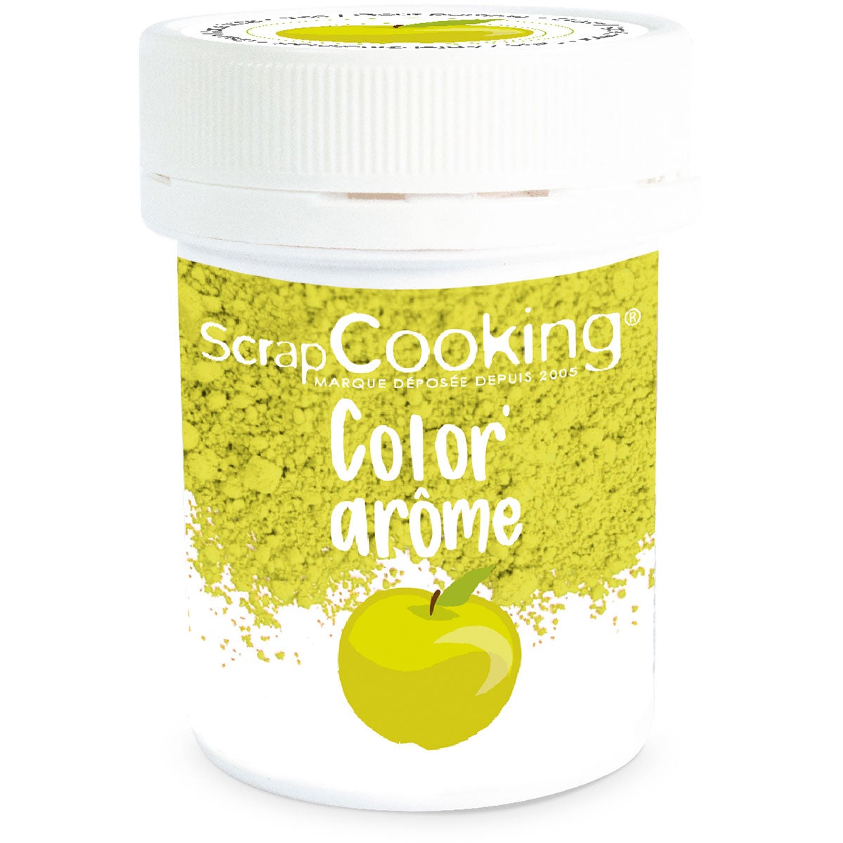 Scrapcooking Colour & Flavour Paste Green / Apple 10g
