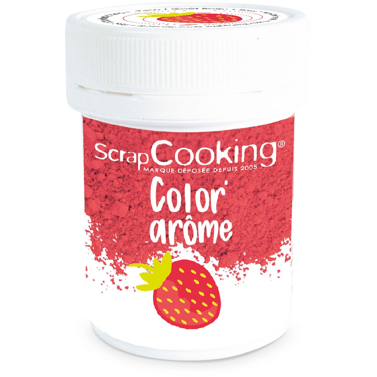 Scrapcooking Colour & Flavour Paste Red / Strawberry 10g