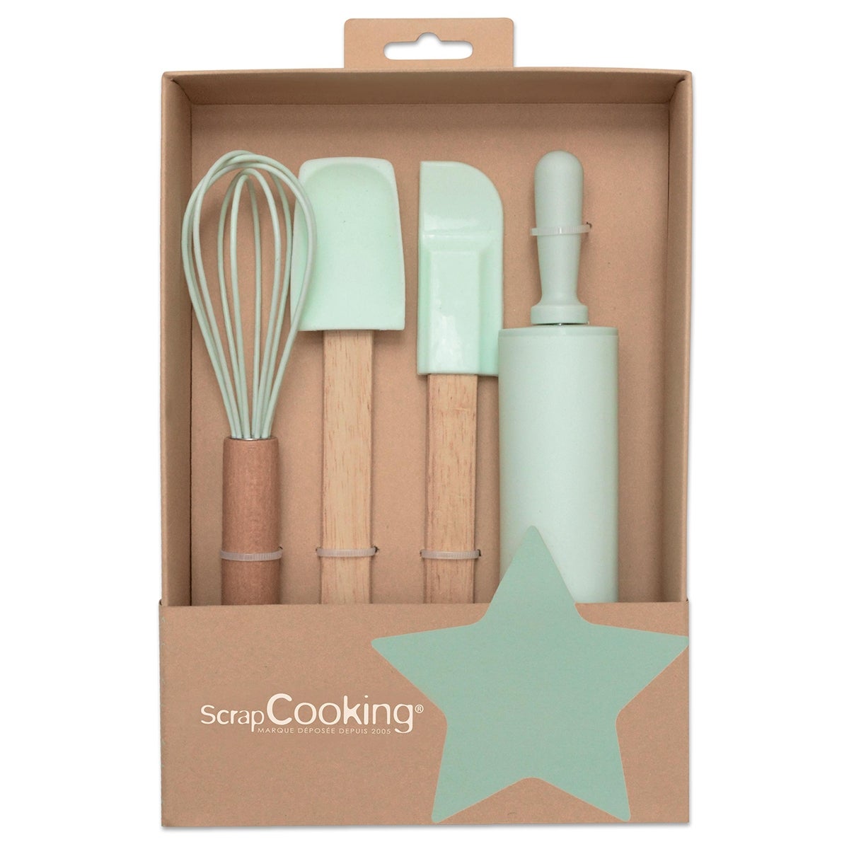 Scrapcooking Pastry Utensils Set/4