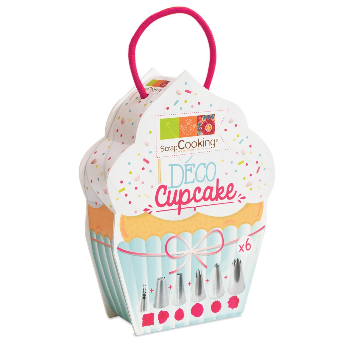 Scrapcooking Deco Cupcake Decorating Set/6