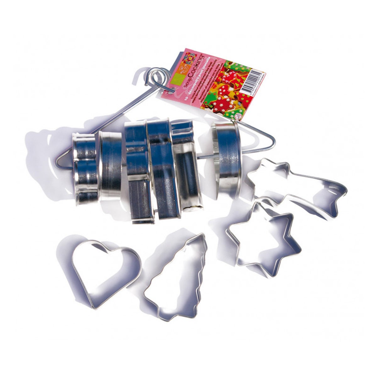 Scrapcooking Cookie Cutter Christmas Set/10