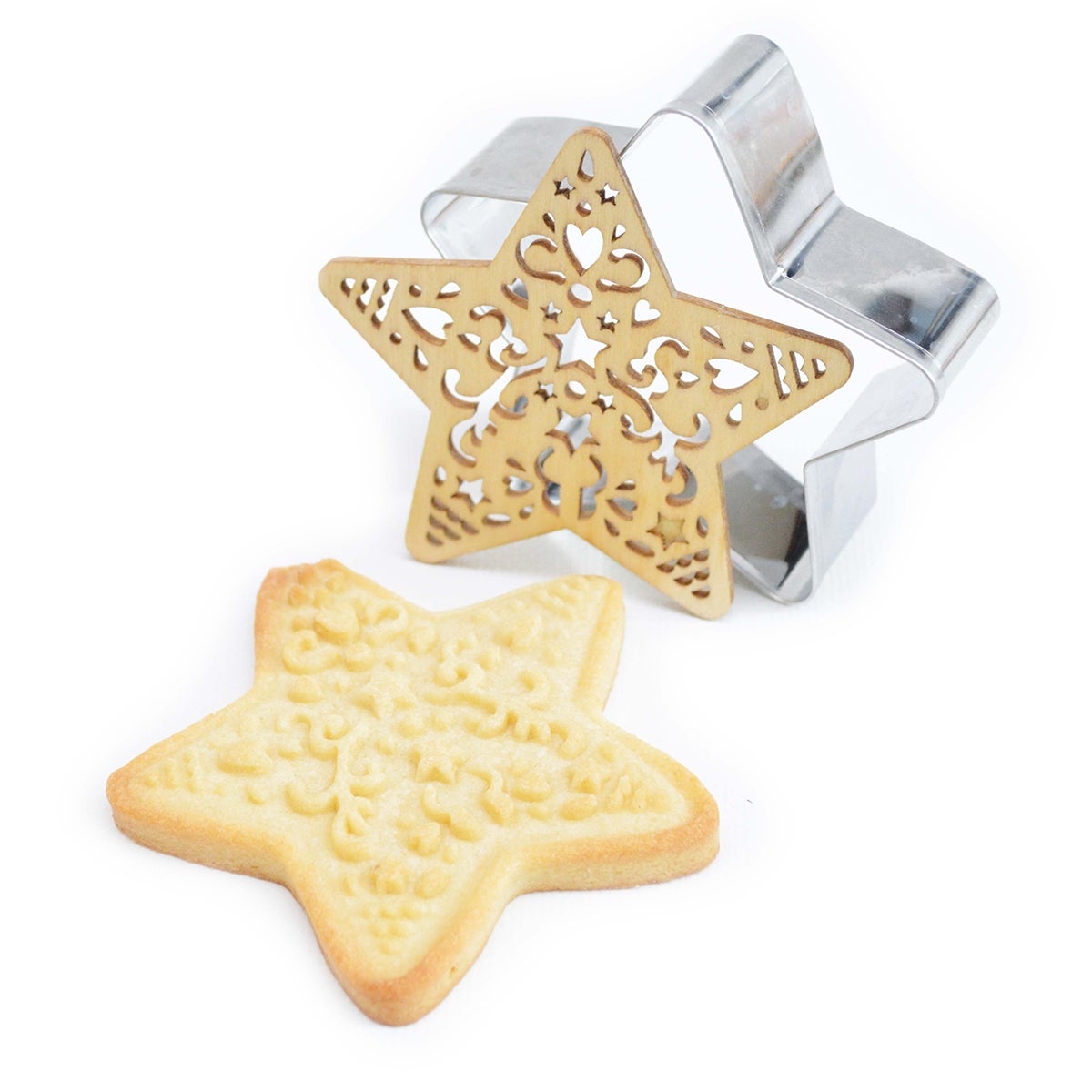 Scrapcooking Cookie Cutter & Embosser Star