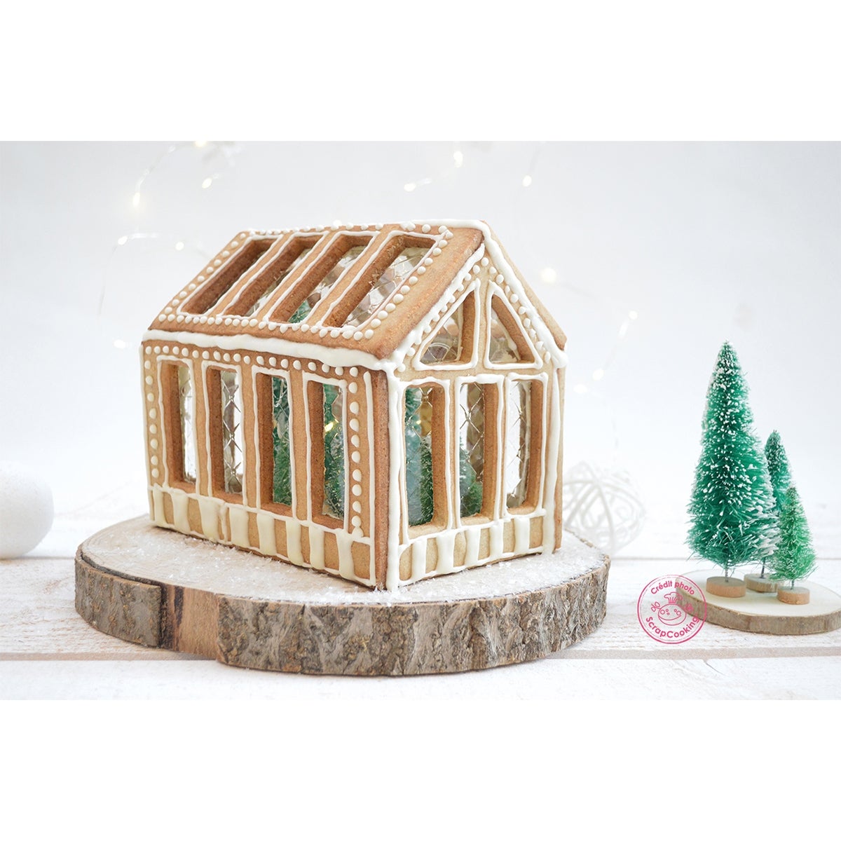 Scrapcooking Gingerbread Greenhouse Set/8