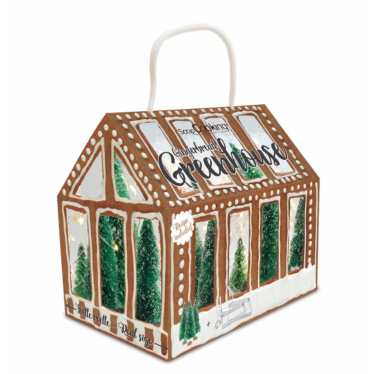 Scrapcooking Gingerbread Greenhouse Set/8