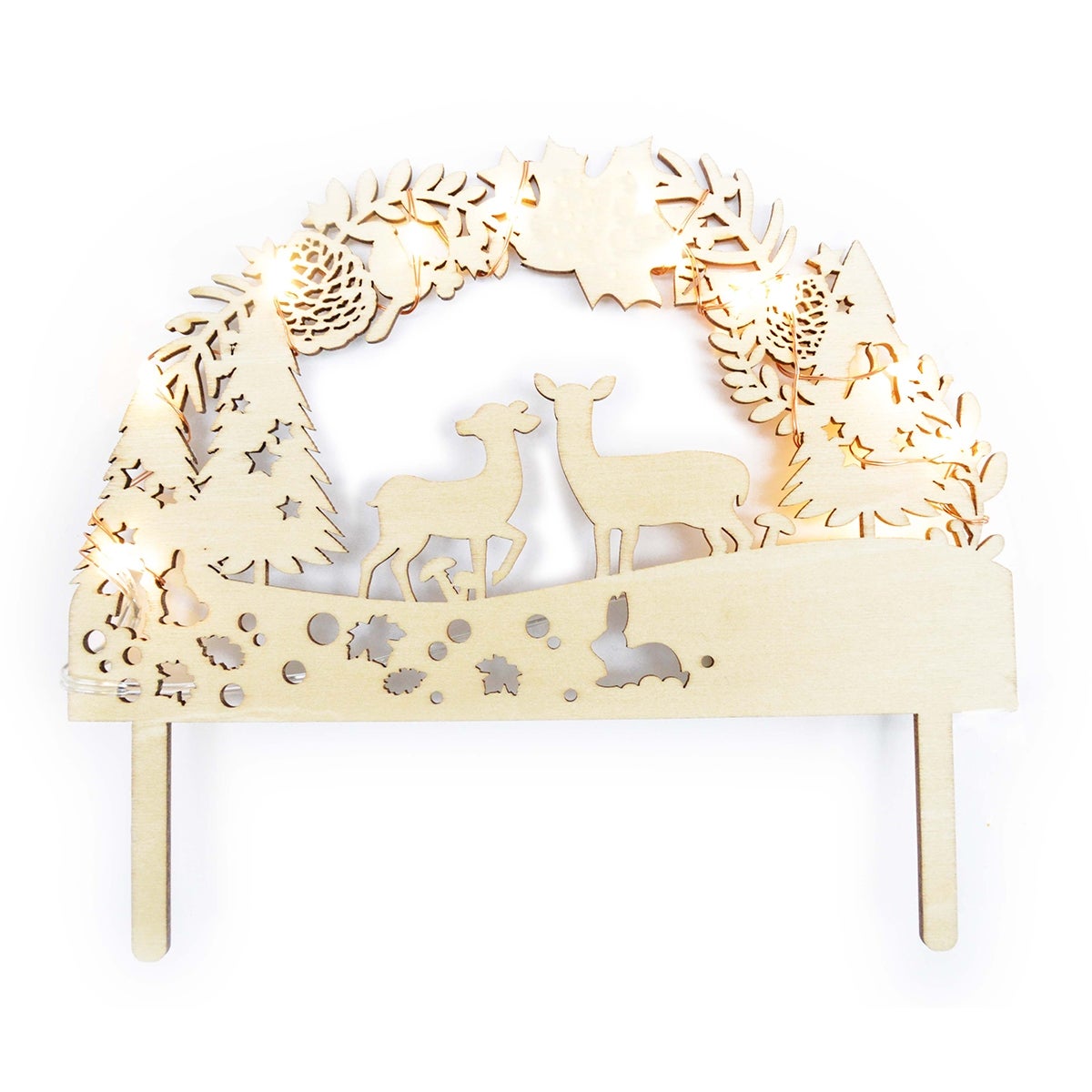 Scrapcooking Cake Topper LED Woodland