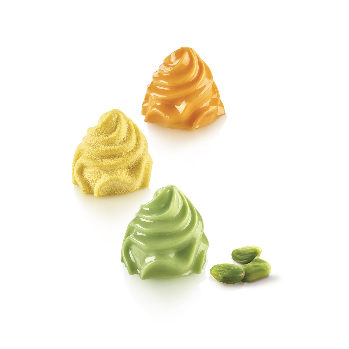 Silikomart 3D Design Mould - Cream