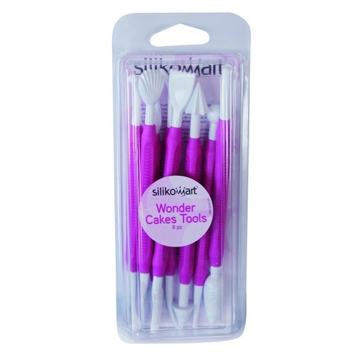Silikomart Wonder Cakes Modelling Tools set/8