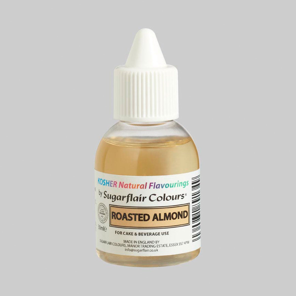 Sugarflair Natural Flavour Roasted Almond 30ml