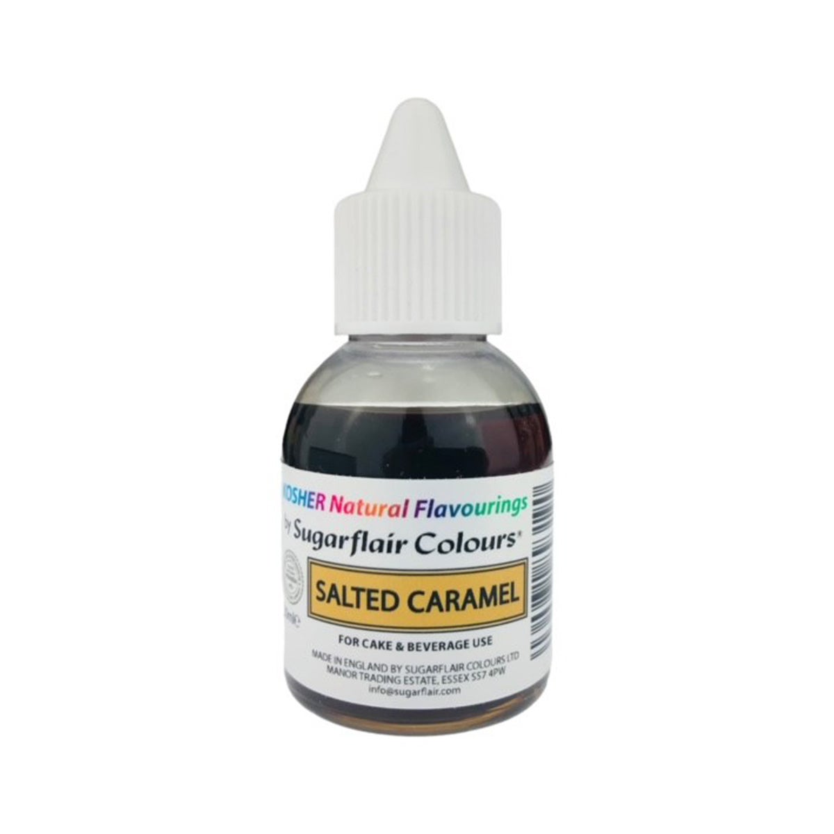 Sugarflair Kosher Natural Flavour Salted Caramel 30ml