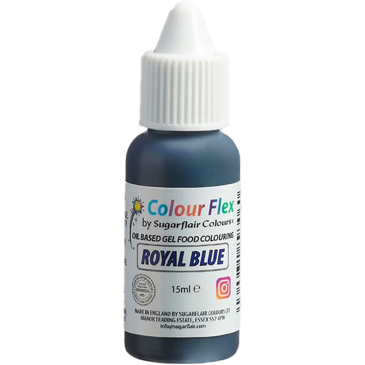 Sugarflair Colourflex Royal Blue 15ml