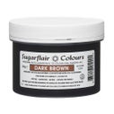 Sugarflair Paste Colour DARK BROWN 400g