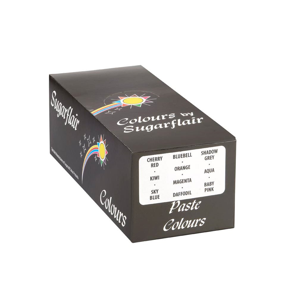 Sugarflair Paste Colour Pastel Collection Set/10