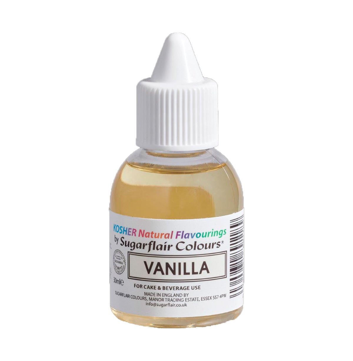 Sugarflair Kosher Flavour - Vanilla - 30ml
