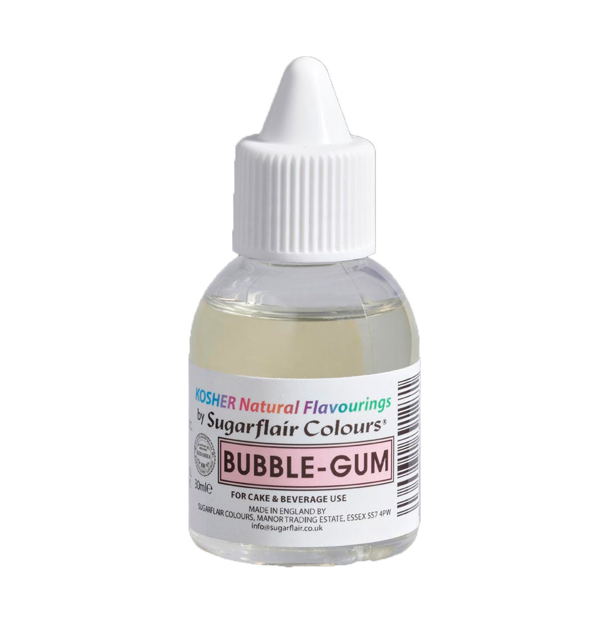 Sugarflair Kosher Flavour - Bubblegum - 30ml