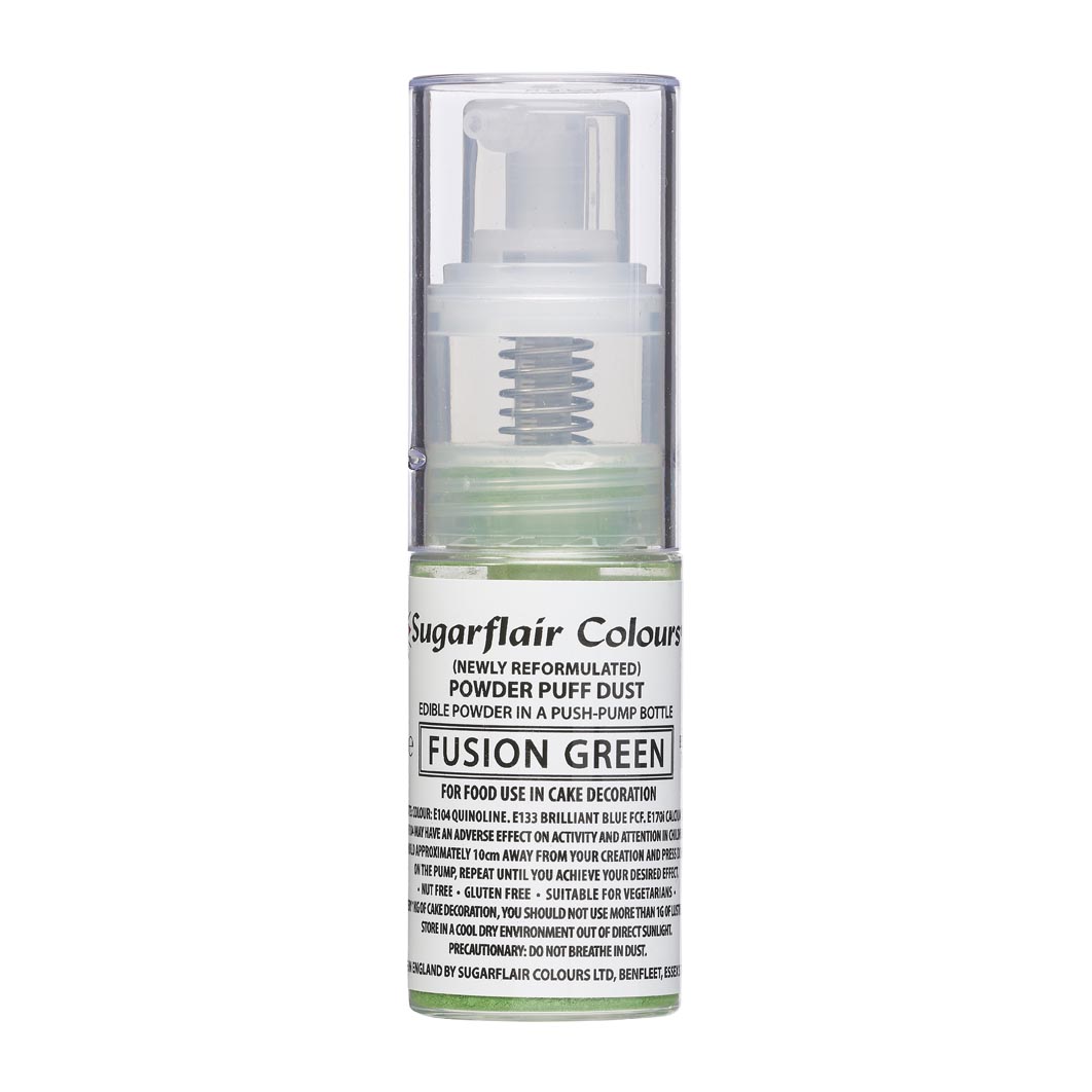 Sugarflair Powder Pump - Fusion Green - 10g