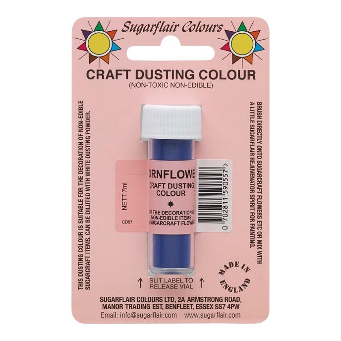 Sugarflair Craft Dusting Colour Cornflower 7g