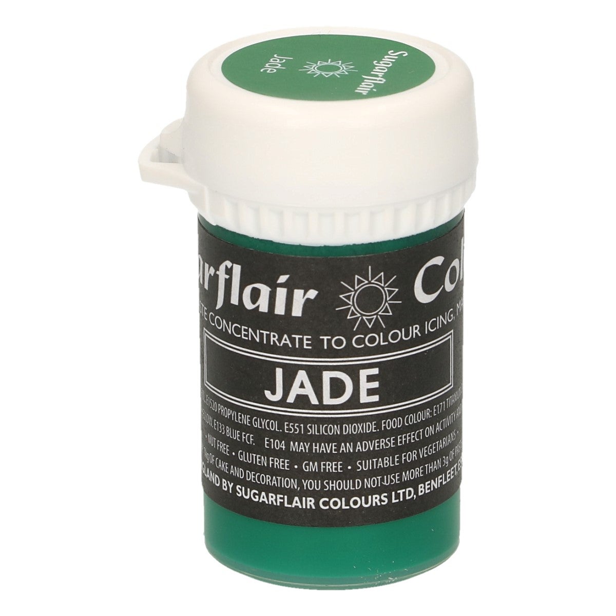 Sugarflair Paste Colour Pastel JADE 25g