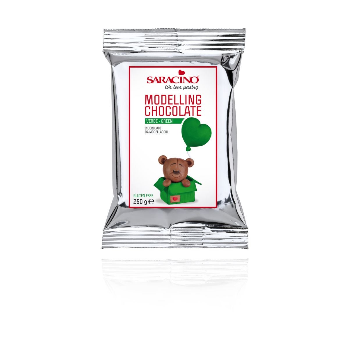 Saracino Modelling Chocolate - Green 250g