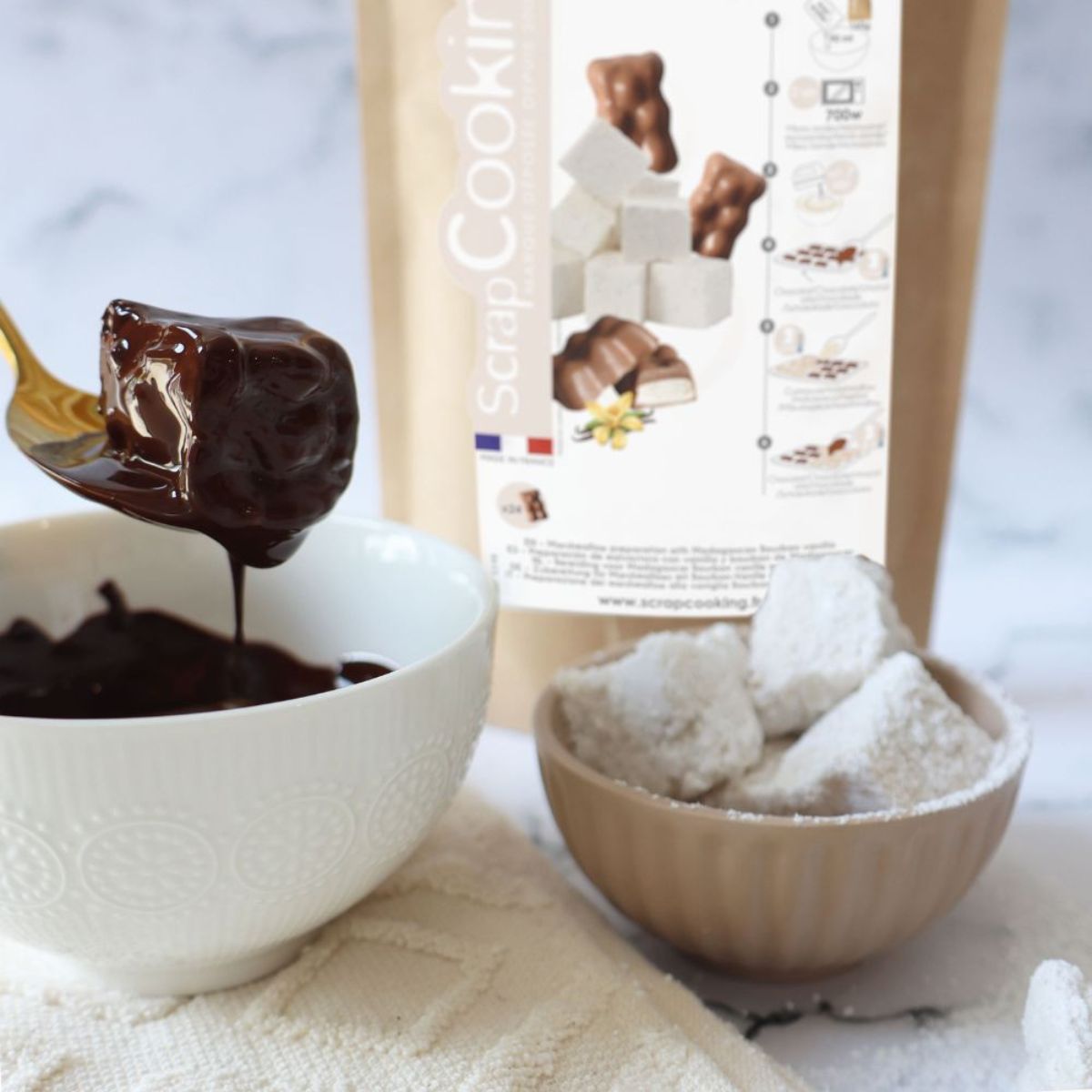 Scrapcooking Marshmallow Mix Vanilla 160 g