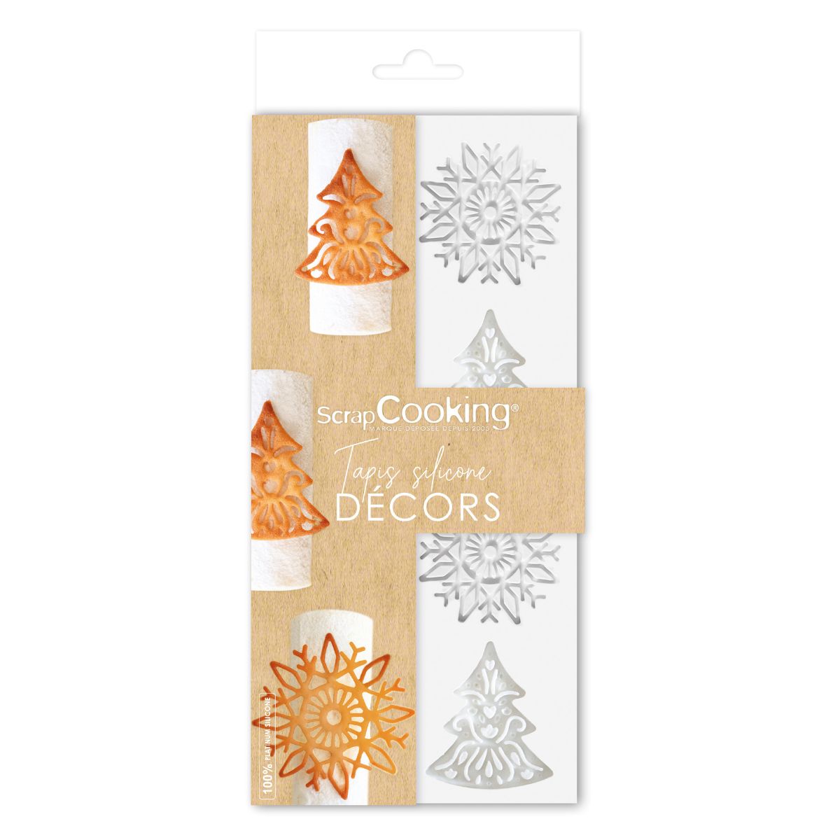 Scrapcookig Silicone Embossing Mat - Christmas