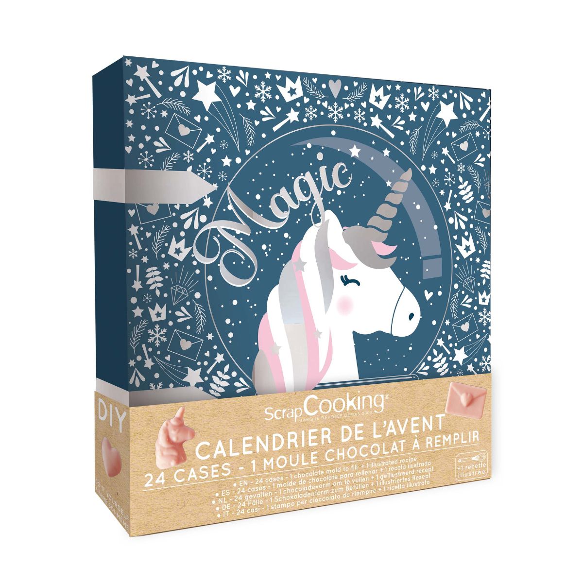 Scrapcooking DIY Advent Calendar - Unicorn