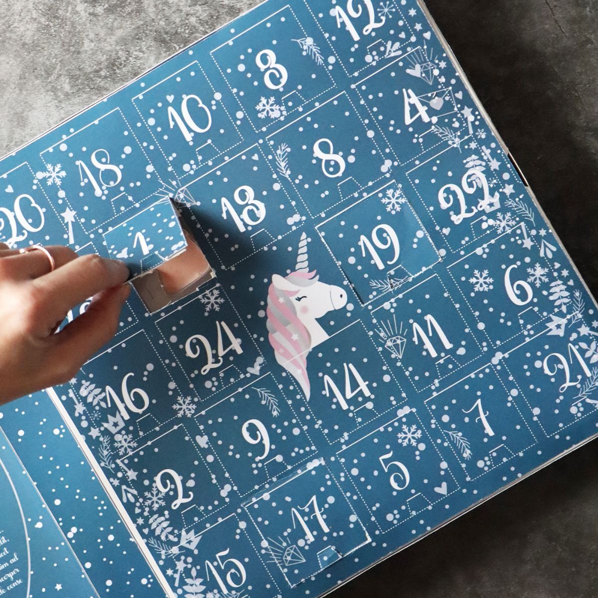 Scrapcooking DIY Advent Calendar - Unicorn