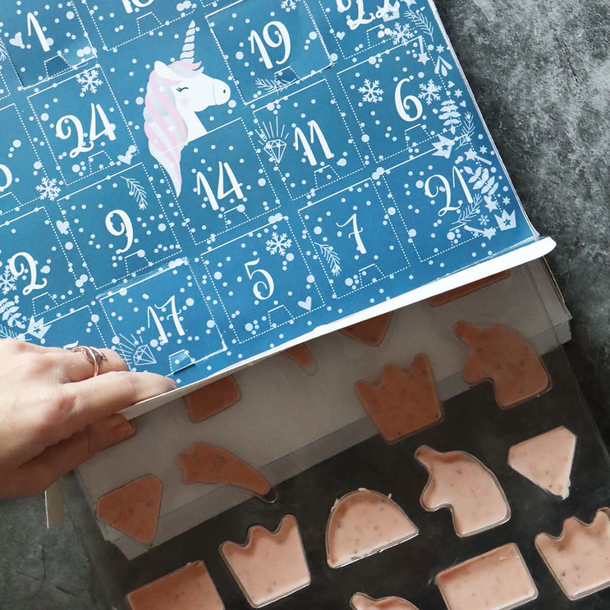 Scrapcooking DIY Advent Calendar - Unicorn