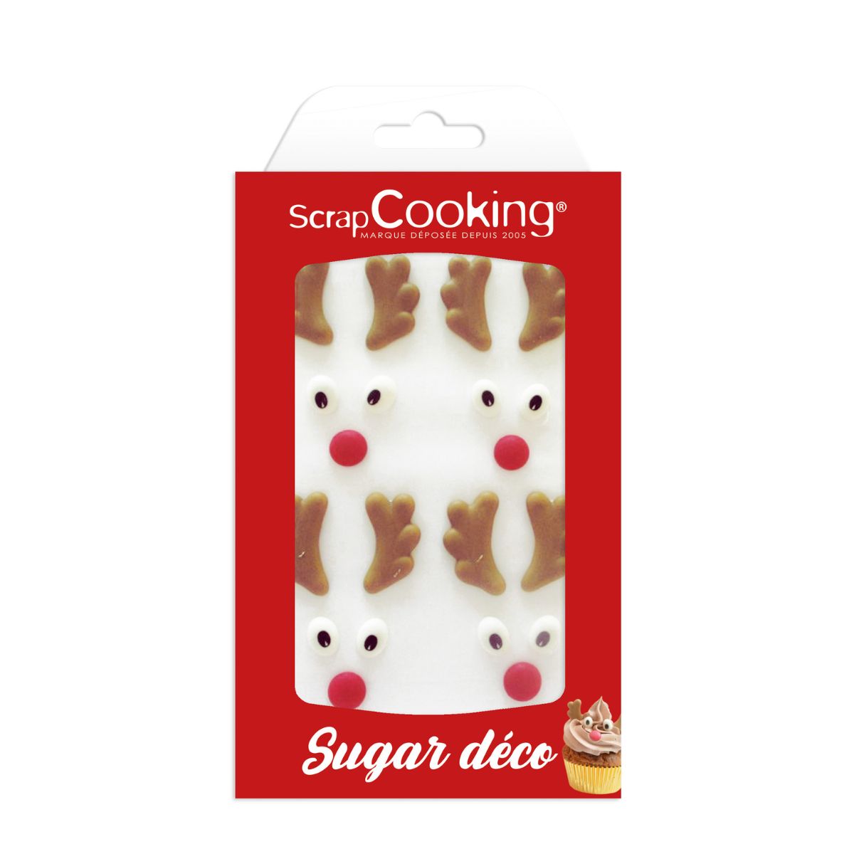 Scrapcooking Sugar Decorations - Reindeer